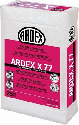 Afbeeldingen van Ardex X 77 tegellijm binnen/buiten 25 kg