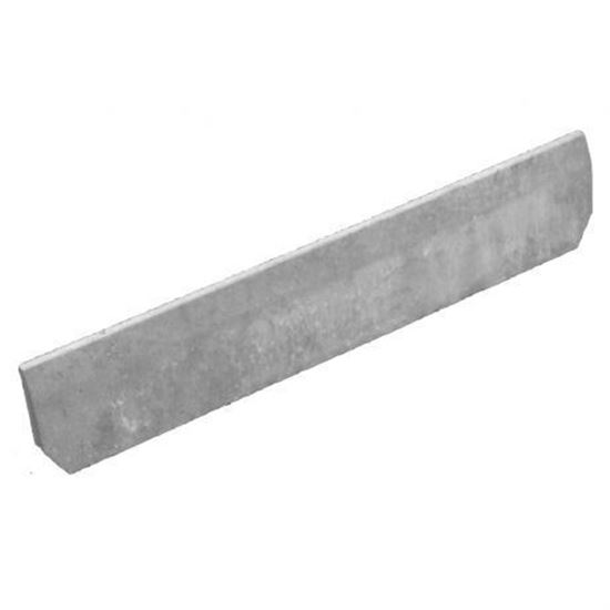 Afbeelding van Boordsteen Beton Wirtz 100x20x1-3 cm