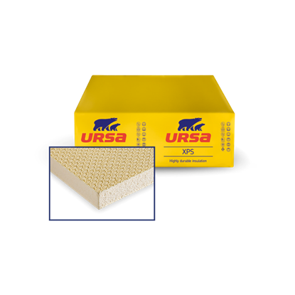 Afbeeldingen van URSA XPS N-W-PZ-I GRIP S 125 x 60 x 2 cm RW 0,60