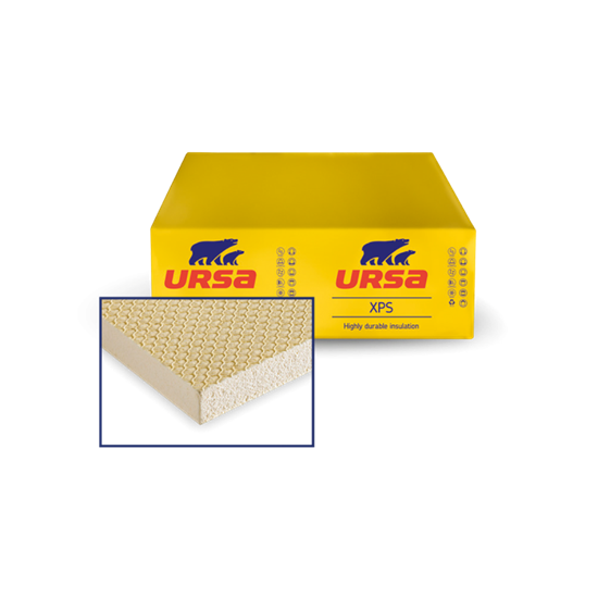 Afbeeldingen van URSA XPS N-W-PZ-I GRIP S 125 x 60 x 3 cm RW 0.90