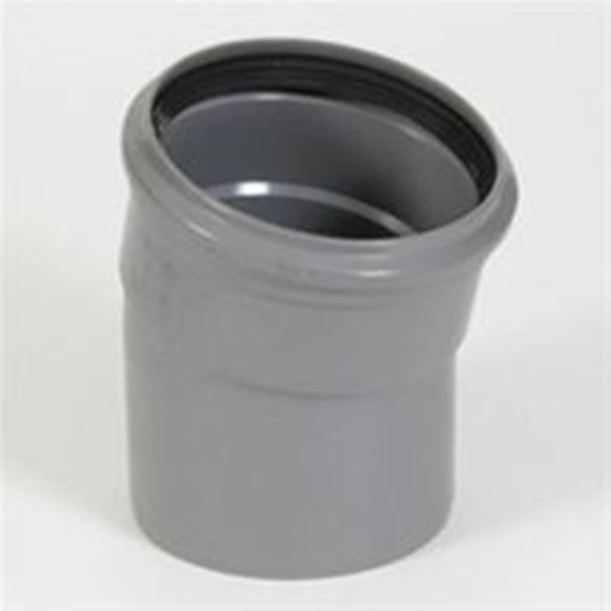 Picture of PVC Elbow D.160 - 15° - M/S