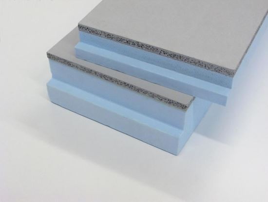 Afbeeldingen van Styrock kantplank 1220x200x50+15 mm betongrijs SR 2005