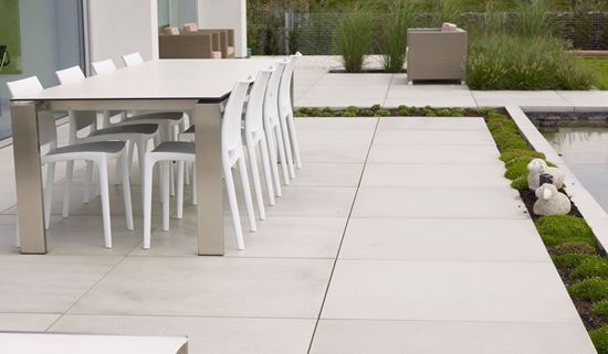Image de Ebema Style&Stone Megategel Smooth 100x100x6cm grey velvet