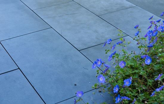 Afbeeldingen van Ebema Style&Stone Megategel Smooth 100x50x4cm blue velvet