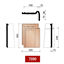 Picture of Koramic  stormpan 44 gable tile right slate colour