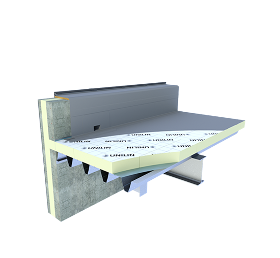 Afbeeldingen van Unilin Utherm Roof Pir L 10CM 120/60 - RW 4,50  3.60m²/pak