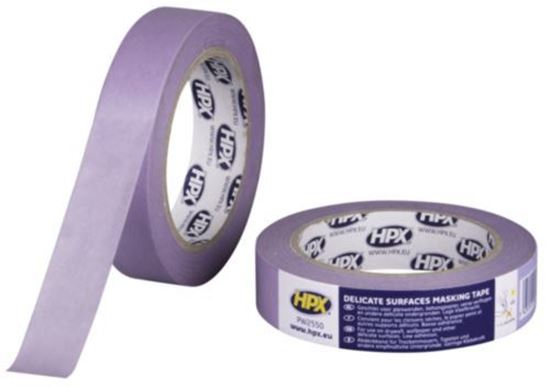 Afbeeldingen van HPX maskingtape Low Tack 24mm x 50m