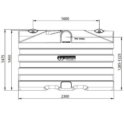 Picture of Regenwaterput 4000l PREMIUM