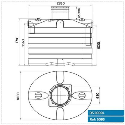Picture of Water tank 5000l premium
