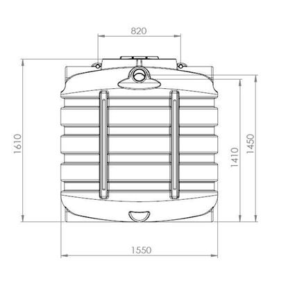 Picture of Water tank 2000l budget