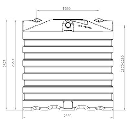 Picture of Water tank 7500l budget