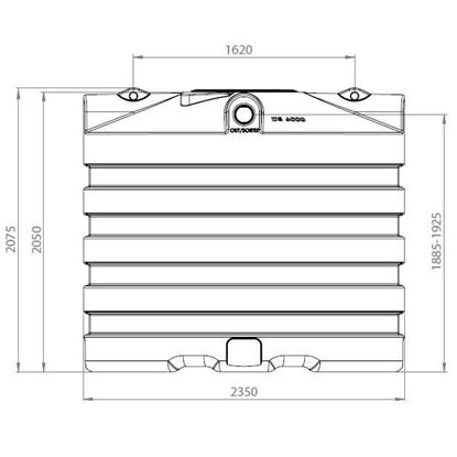 Picture of Water tank 6000l budget