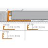 Afbeeldingen van SCHLUTER SCHIENE AE60 2.5M AFSLUITPROFIEL