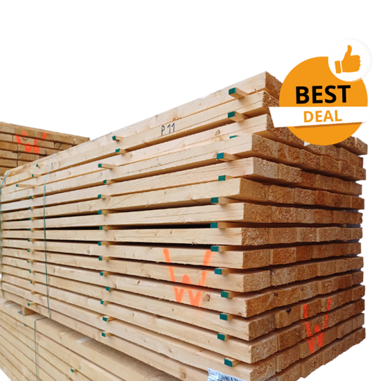 Houten balken lot p11 63 x 175 lengte 3 m 