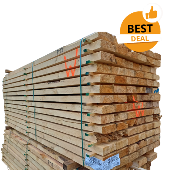 Houten balken lot p18 63 x 175 lengte 3 m