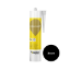 Silicone Weberseal S zwart in koker 300 ml