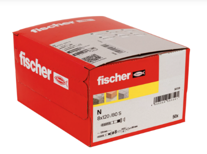 Image de Fischer Nagelplug - 8.00 x 120/80 S 50ST