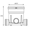 Afbeeldingen van PE toezicht put 315 4x110 - NR 24A