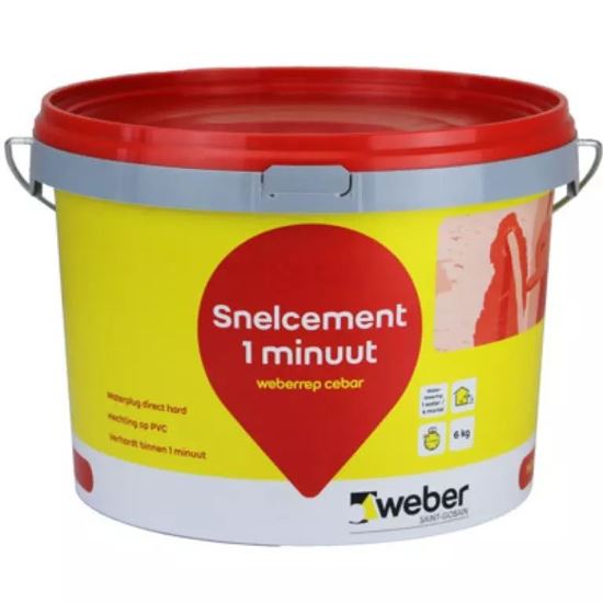 Afbeeldingen van Weberrep cebar snelcement   12 kg