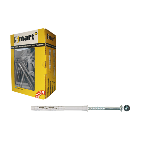 Raamplug + schroef verzinkt torx