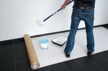 Picture of protective cardboard plaster runner 75M²