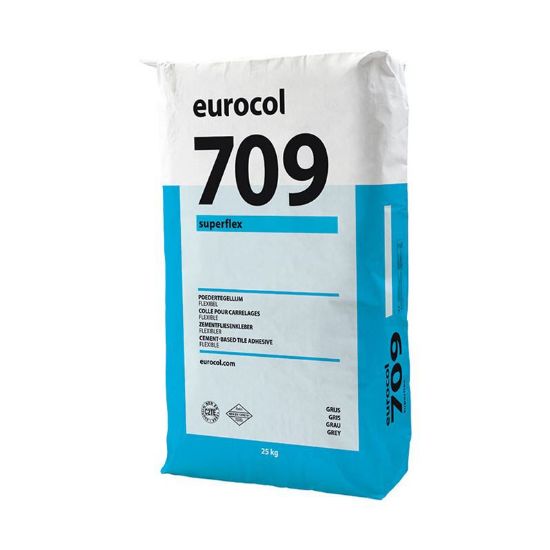 Image de Eurocol 709 superflex grijs 25 kg