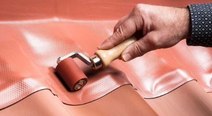 Image de Loodvervanger Koraflex plus 300mm x 5m rood