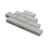 Picture of Rectangular concrete paving stones grey 22x11x6