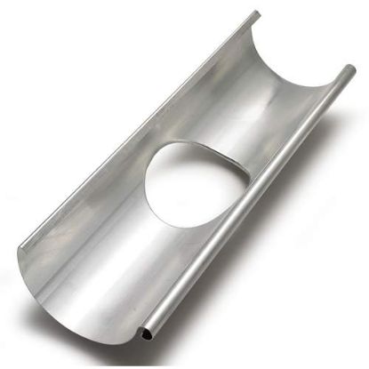 Picture of Rheinzink Dakgoot WB M333 - Dakgoot 1m met gat voor trechteruitloop