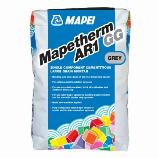 Afbeeldingen van Mapei mapetherm ar1 gg grijs 25kg