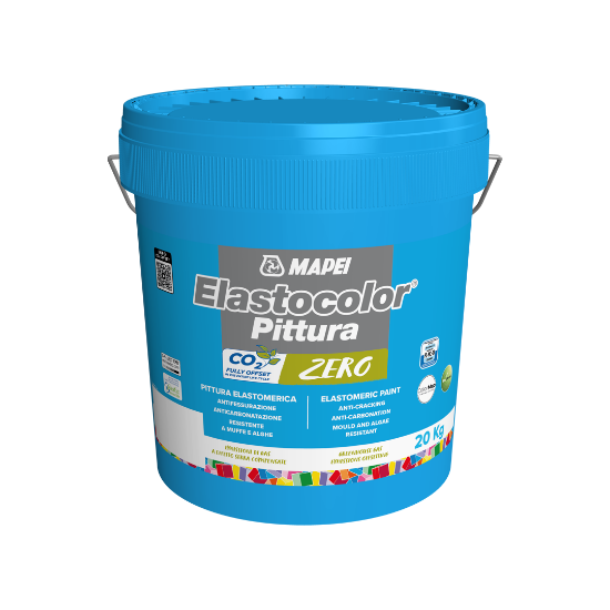 Afbeeldingen van Mapei elastocolor pittura zero base m 20kg