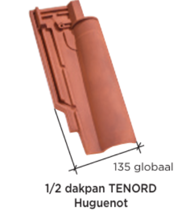 Afbeeldingen van Tenord Antraciet 1/2 pan