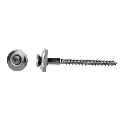 Image de Houtschroef Inox A2 + EPDM RING 4.50x120 Torx 50st