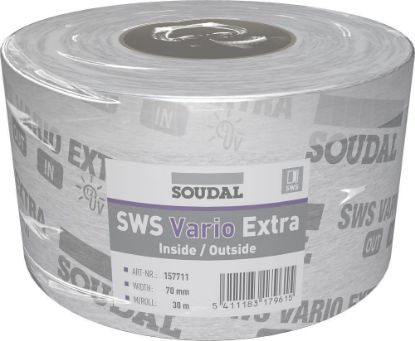 Toon details van Soudal SWS Vario Extra  150mm x 30m Soudal SWS Vario Extra