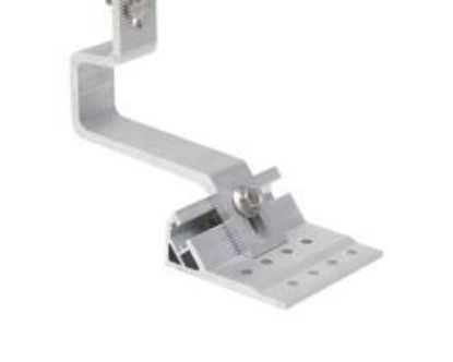 Image de Zonnepaneel Tegelpanhaak 2X Verstelbaar 140x55x250x5 A2 Inox