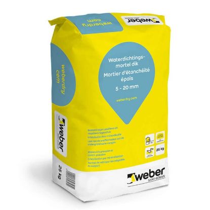 Image de Weberdry Cem Grijs 25kg