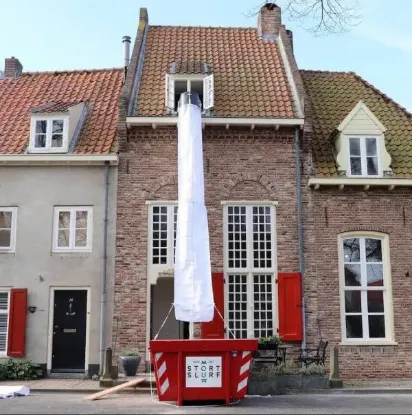 Afbeeldingen van Stortslurf 50x300cm