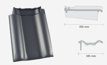Image de Roben Eifel Basalt Gevelpan Links
