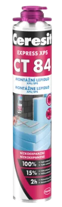 Picture of Crepi Ceresit CT84 Express - PU adhesive for XPS and EPS - 850ml